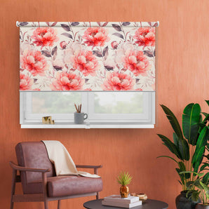 Floral Pattern Printed Curtain (Block out Style)