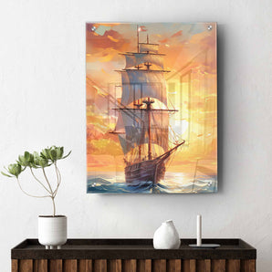Sailing Boat Wall Art Acrylic Print