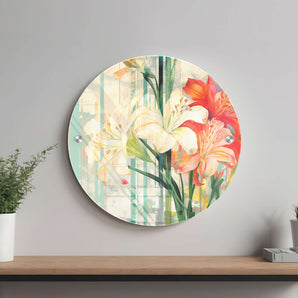 Colorful Hibiscus Wall Art Acrylic Print