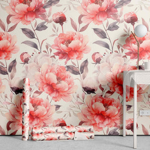 Floral Pattern Designer Wallpaper